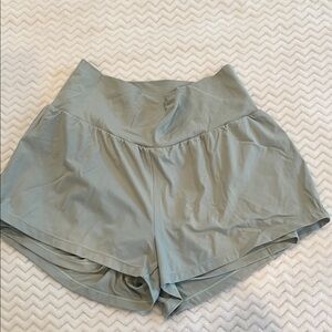 HALARA Women's Sage Green Bike Shorts